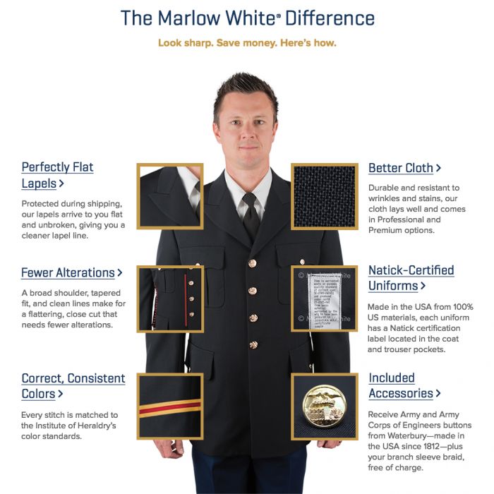 dress blues nco USMC Men's NCO/SNCO Blue Dress Trousers  Second Tour Uniforms